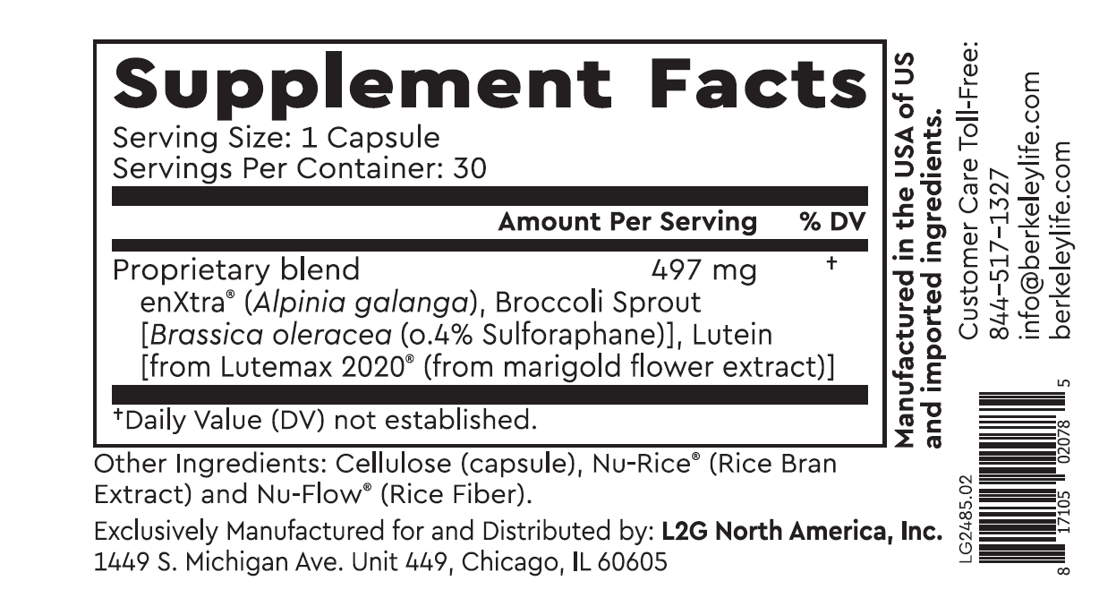 Berkeley Life Cognitive Support Capsules