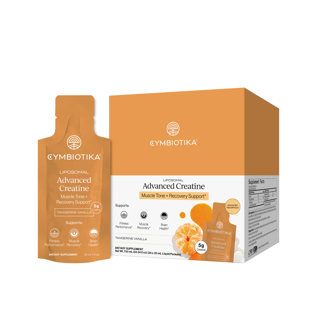 Cymbiotika Advanced Liposomal Creatine - Liquid Pouches
