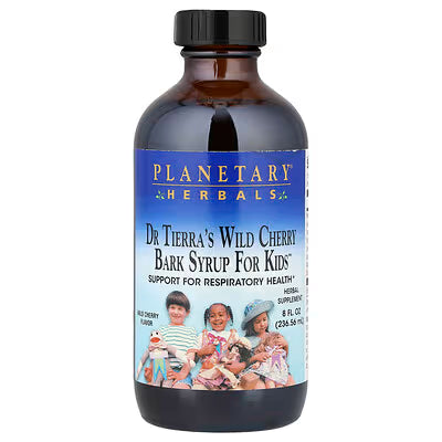 Planetary Herbals Dr. Tierra's Wild Cherry Bark Syrup for Kids