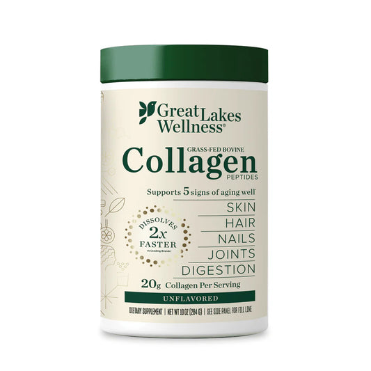 Great Lakes Grass-Fed Bovine Collagen Peptides Powder 1