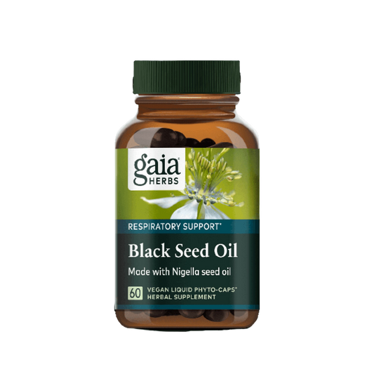 Gaia Herbs Black Seed Oil Capsules