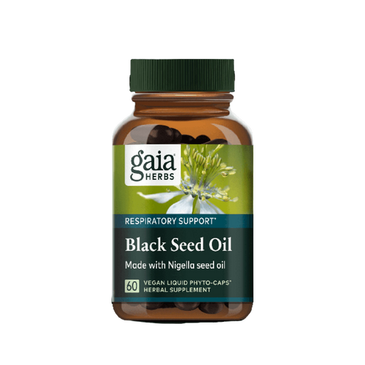 Gaia Herbs Black Seed Oil Capsules 1