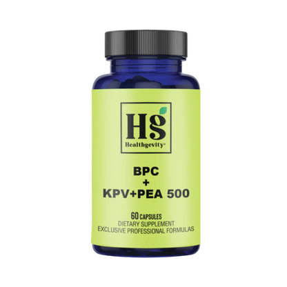 Healthgevity BPC + KPV + PEA 500 Capsules 2