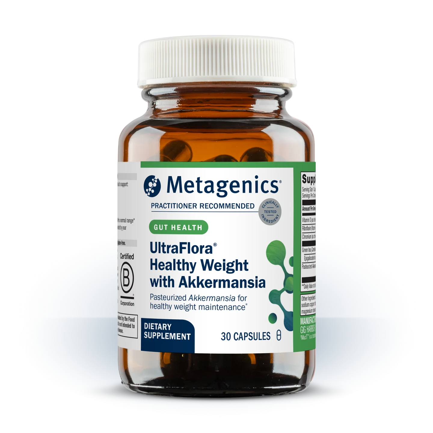 Metagenics Akkermansia Healthy Weight with Glucose Control