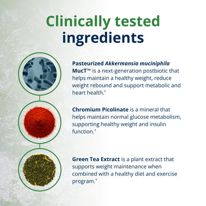 Metagenics Akkermansia Healthy Weight with Glucose Control