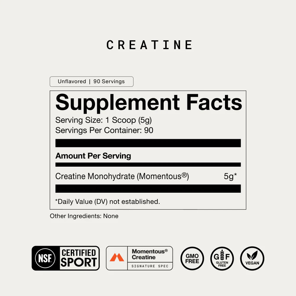 Momentous Creatine Powder