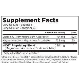 N101 Nitric Oxide Releasing Lozenges – Alive and Well Shop