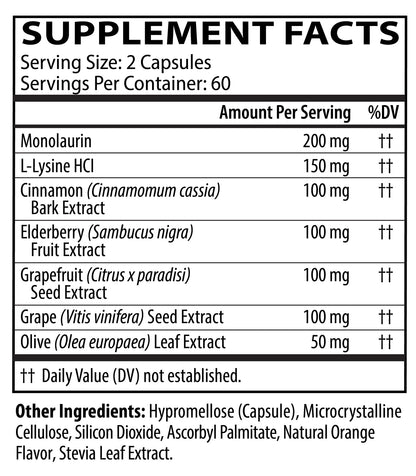 Neurobiologix Neuro-Immune Complex (Infection Control) Capsules