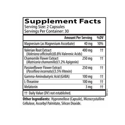 Neurobiologix Neuro Night Essentials Capsules