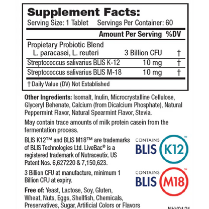 Neurobiologix Probiotic ENT Defend Chewable