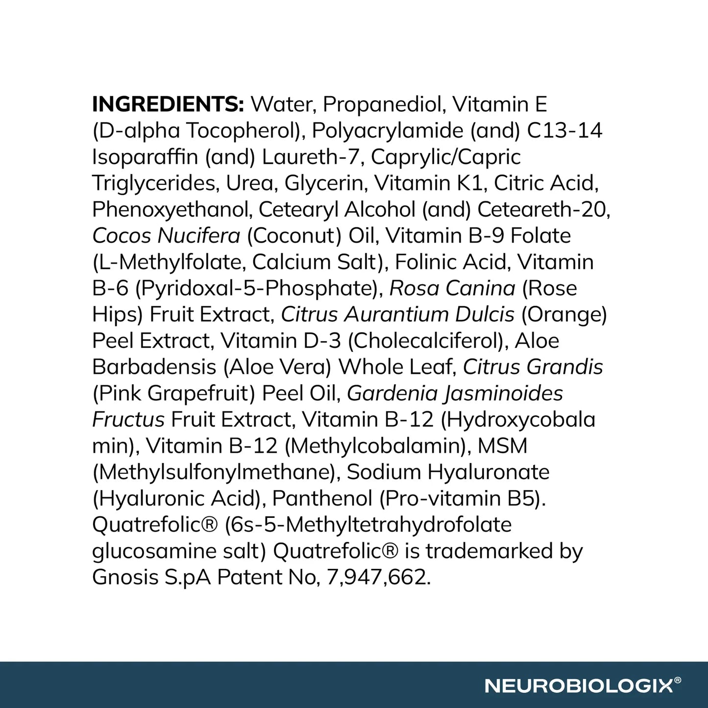 Neuroiologix Topical Methylation Complete Cream