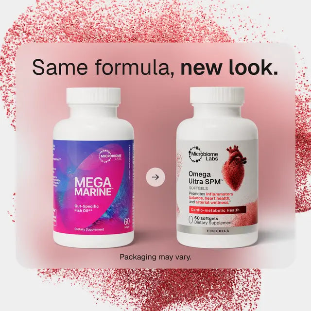 Microbiome Labs Omega Ultra SPM (formerly MegaMarine Softgels)