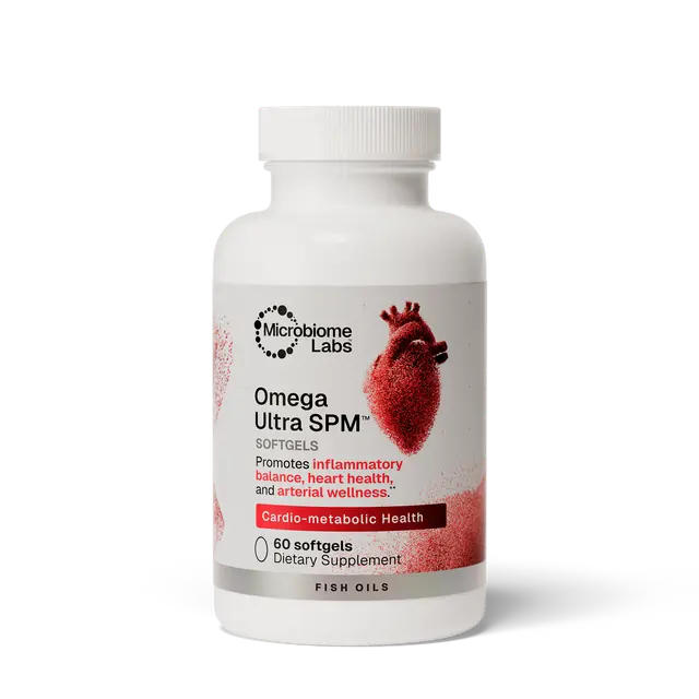 Microbiome Labs Omega Ultra SPM (formerly MegaMarine Softgels)