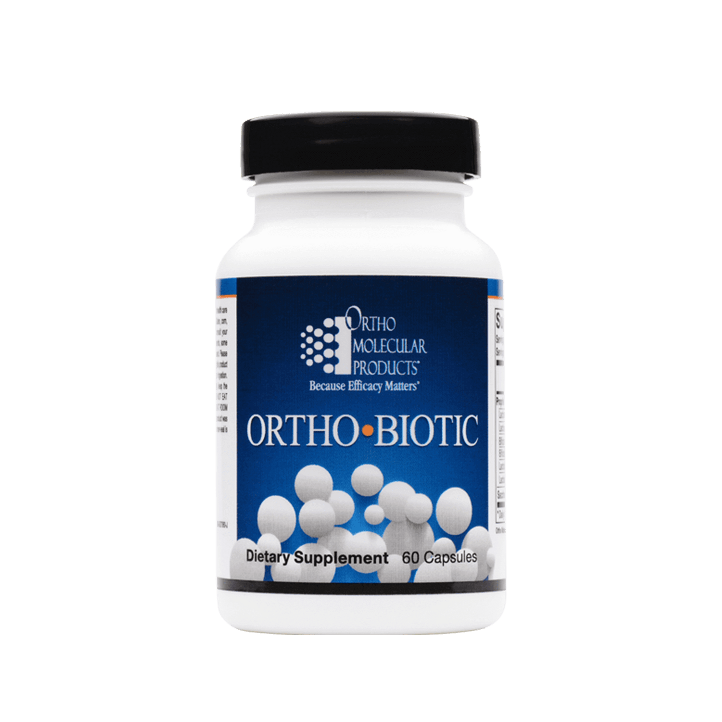 Orthomolecular orthobiotic capsules