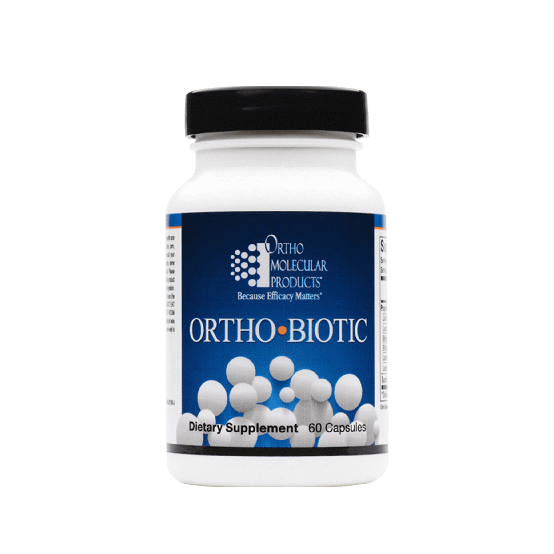 Orthomolecular orthobiotic capsules