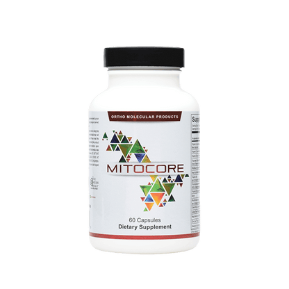 Orthomolecular Mitocore Capsules in white bottle
