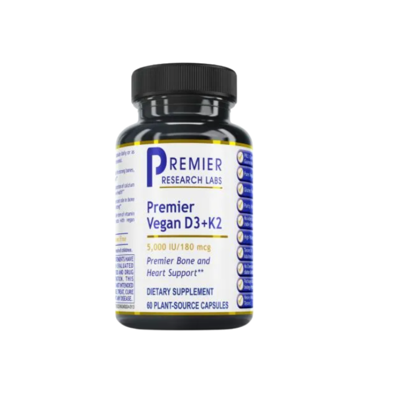 Plant-based D3 and bioavailable K2 from fermented natto