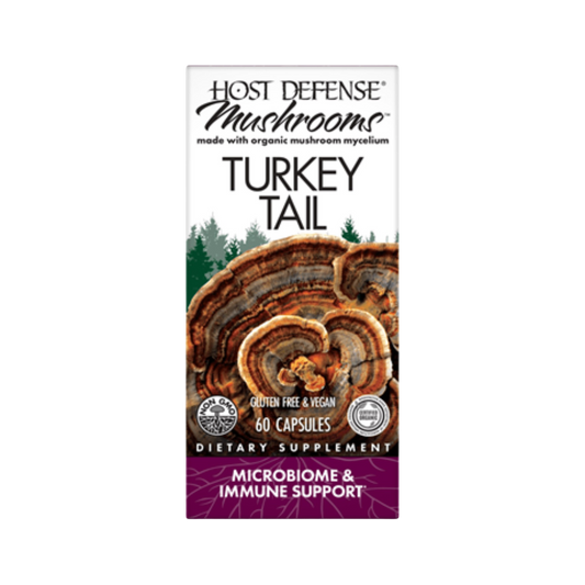 Host Defense Turkey Tail Capsules 1