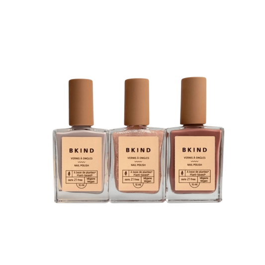 BKIND Nail Polish - The Favorites Trio Collection 1