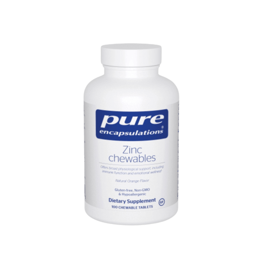 Pure Encapsulations Zinc Chewables