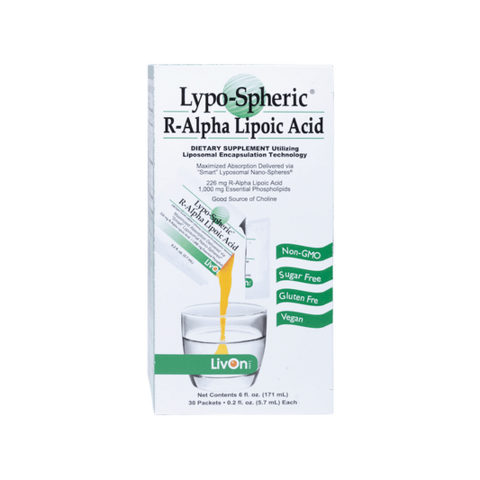LivOn Laboratories R- Alpha Lipoic Acid Liquid Packets 1