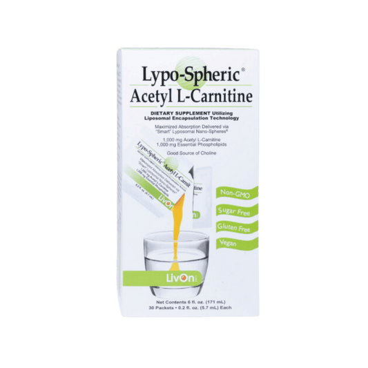 LivOn Lypo-Spheric Acetyl L-Carnitine Liquid Packets