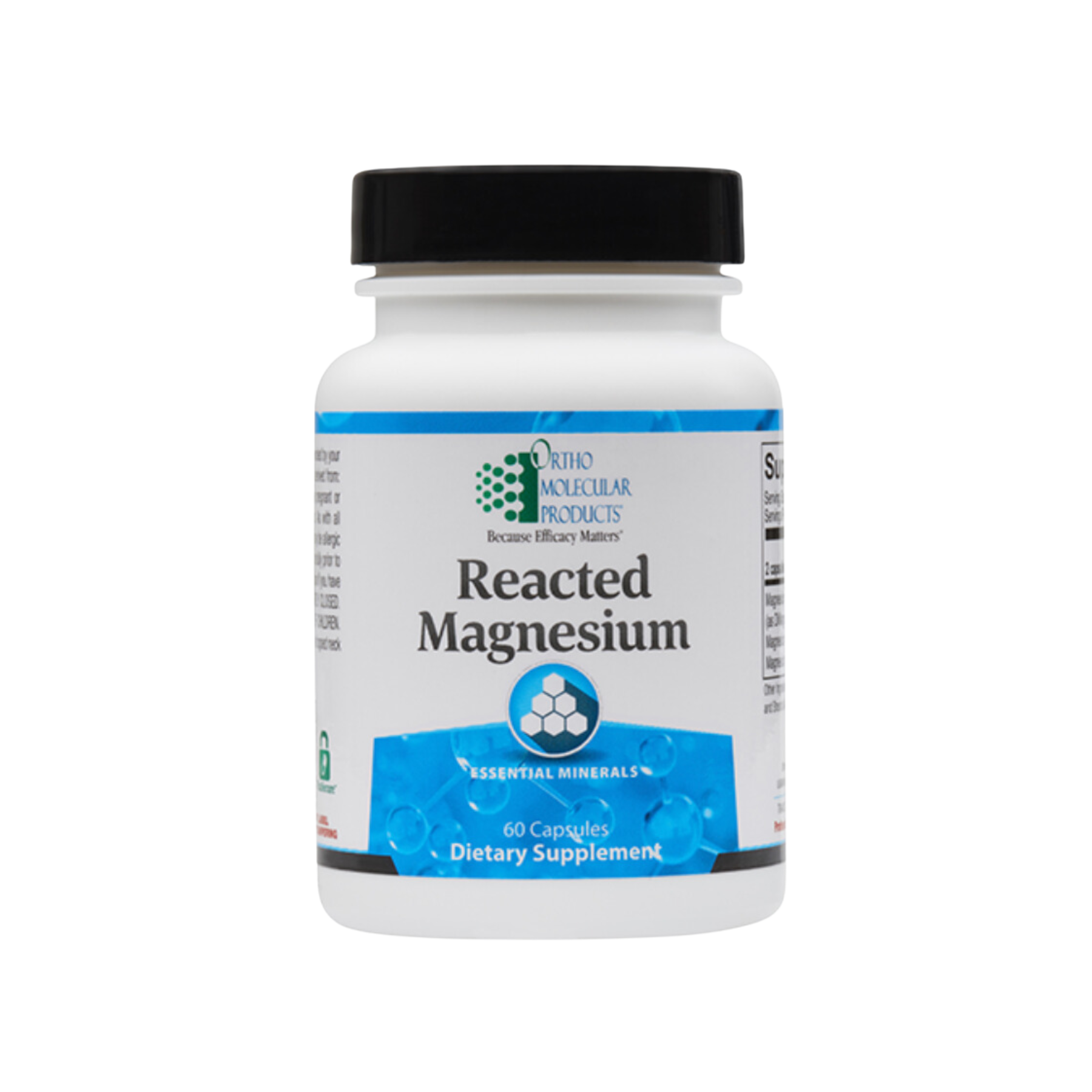 OrthoMolecular Reacted Magnesium Capsules 3