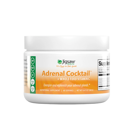 Jigsaw Adrenal Cocktail + Wholefood Vitamin C Powder 1