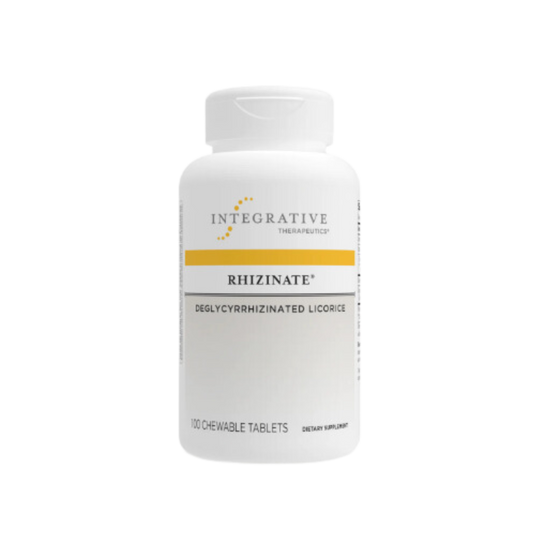 Integrative Therapeutics Rhizinate DGL Chewable Tablets 1