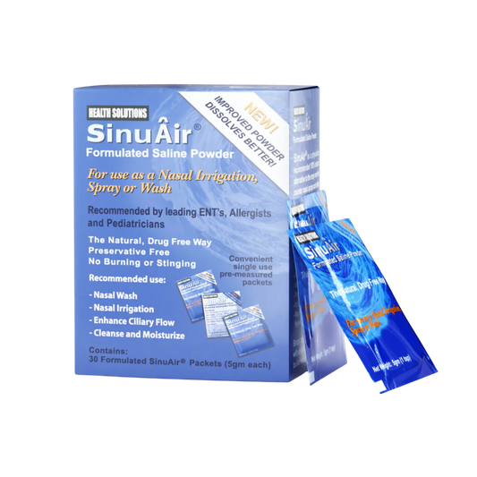 SinuPulse SinuAir® Formulated Saline Powder Pre-Measured Packets 1