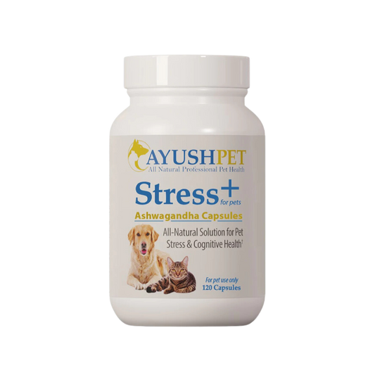 AyushPet Stress+ Capsules for Pets
