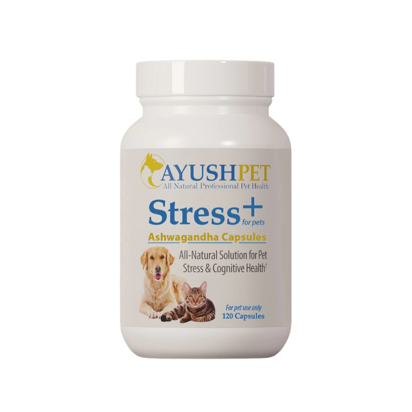 AyushPet Stress+ Capsules for Pets