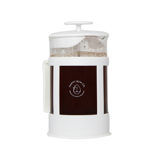 Happy Bum Glass Coffee Plunger 1