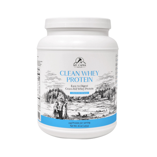 Mt. Capra Clean Goat Whey Protein Powder 1