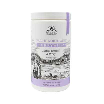 Mt. Capra Pacific Northwest Real Berries and Whey Protein Powder
