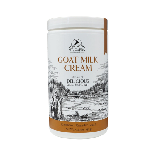 Mt. Capra Dehydrated Goat Milk Cream Flakes 1