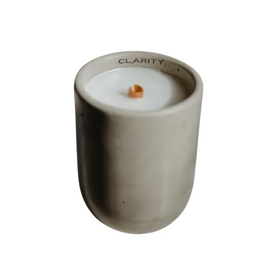 Soja Brooklyn Clarity Wooden Wick Candle
