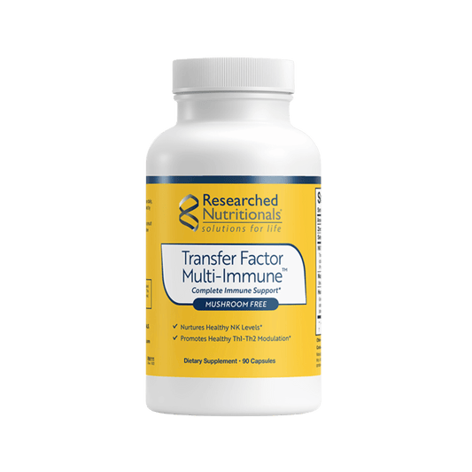 Researched Nutritionals Transfer Factor Multi-Immune Mushroom Free