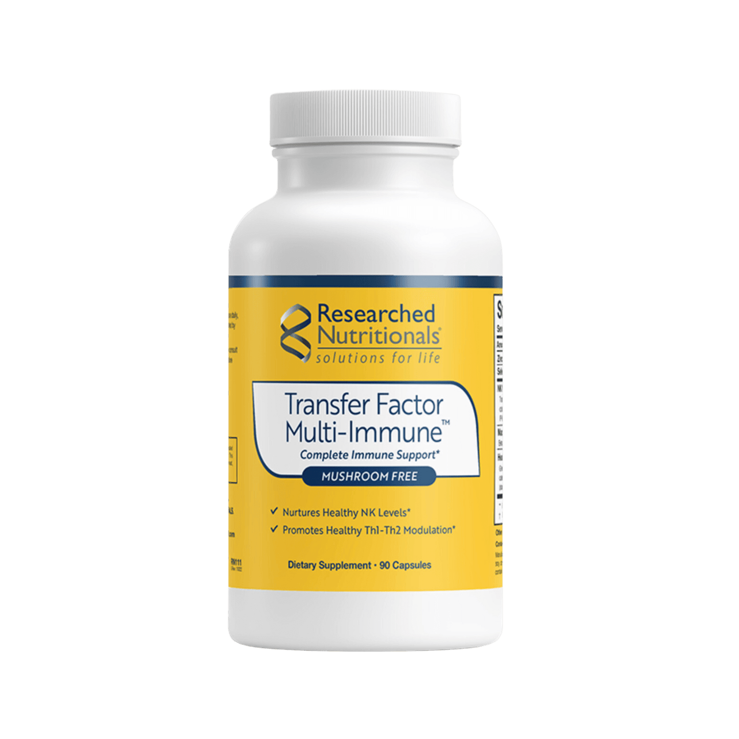 Researched Nutritionals Transfer Factor Multi-Immune Mushroom Free