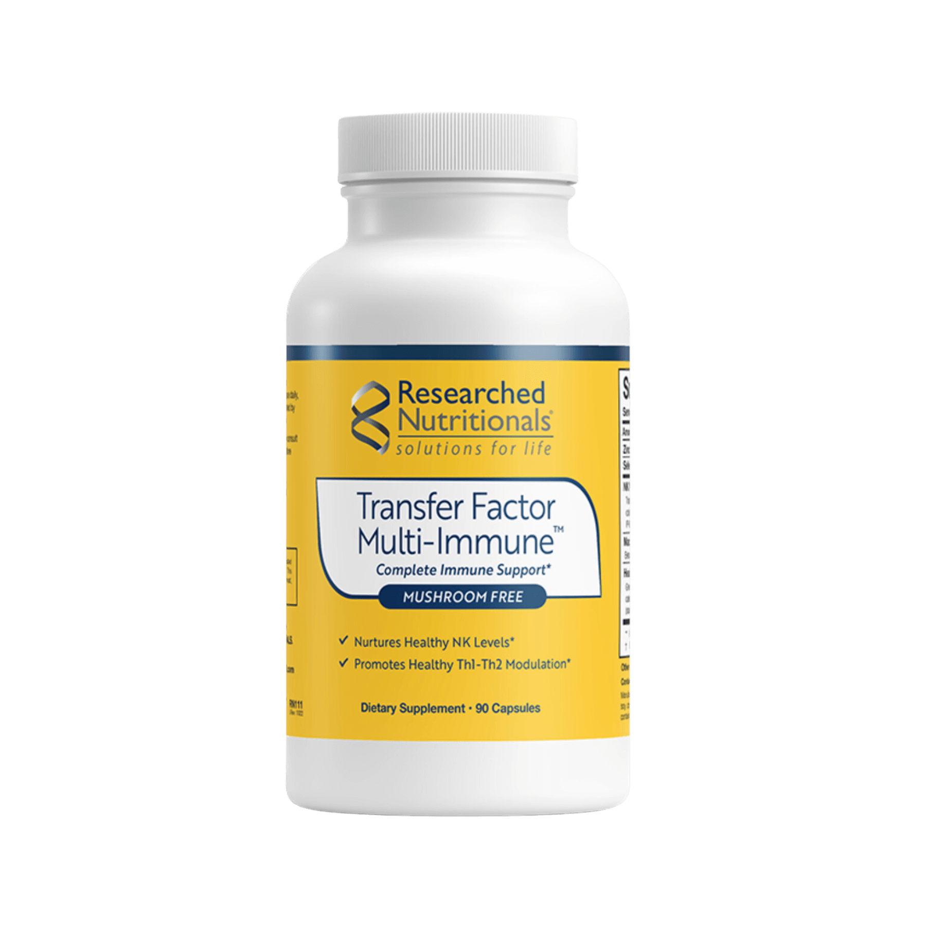 Researched Nutritionals Transfer Factor Multi-Immune Mushroom Free