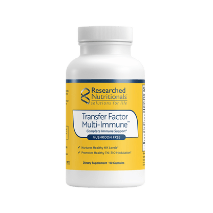 Researched Nutritionals Transfer Factor Multi-Immune Mushroom Free