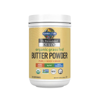Garden of Life Keto Organic Grass Fed Butter Powder