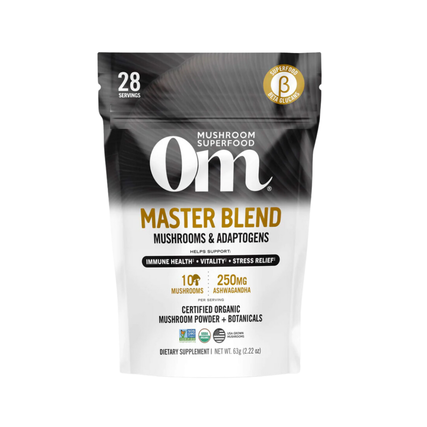 Om Mushroom Master Blend Powder