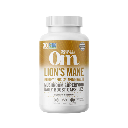 Om Mushroom Lion's Mane Capsules 1
