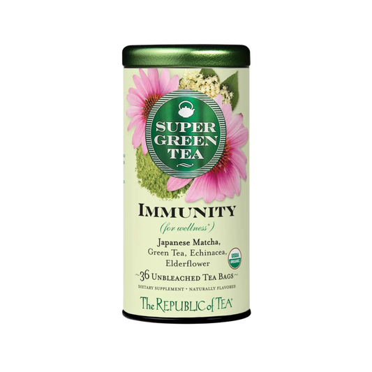 The Republic of Tea Organic Immunity SuperGreen Tea 1
