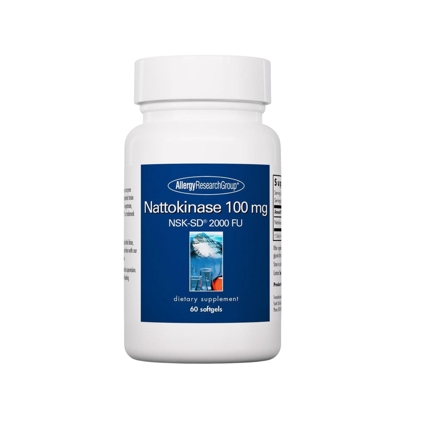 Allergy Research Group Nattokinase 100mg Softgels