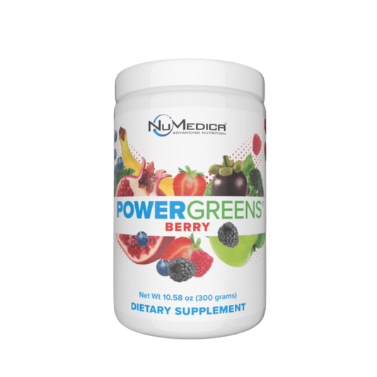 NuMedica Power Greens Berry Powder 1