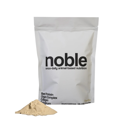 Noble Origins Grass-Fed Beef Protein Complex - Vanilla