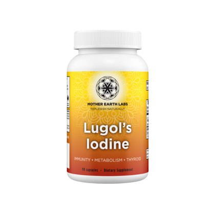 Mother Earth Labs Lugol's Iodine Capsules
