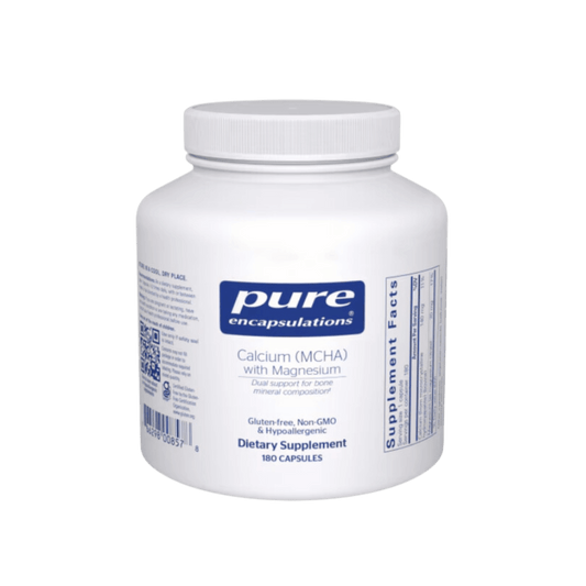 Pure Encapsulations Calcium (MCHA) With Magnesium Capsules 1